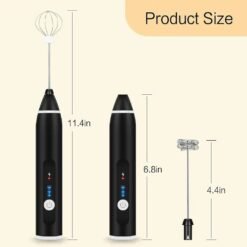 Alternative view of 2-in-1 Whisk Rechargeable Coffee Frother