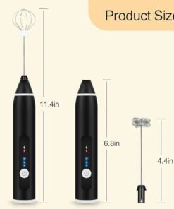 Alternative view of 2-in-1 Whisk Rechargeable Coffee Frother