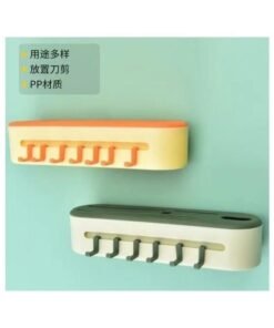 6 Slot Knives Organizer with 6 Extra Hooks - Image 2