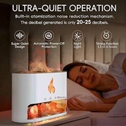 10W Salt Stone Fireplace Aroma Diffuser - Image 3