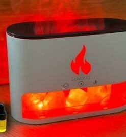 10W Salt Stone Fireplace Aroma Diffuser - Image 2