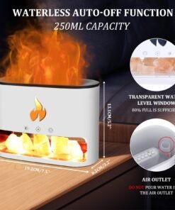 10W Salt Stone Fireplace Aroma Diffuser - Image 6