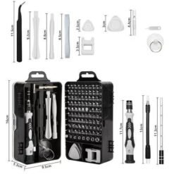 115-Piece Precision Screwdriver Tool Box Kit - Image 3