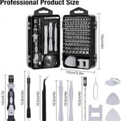 Alternative view of 115-Piece Precision Screwdriver Tool Box Kit