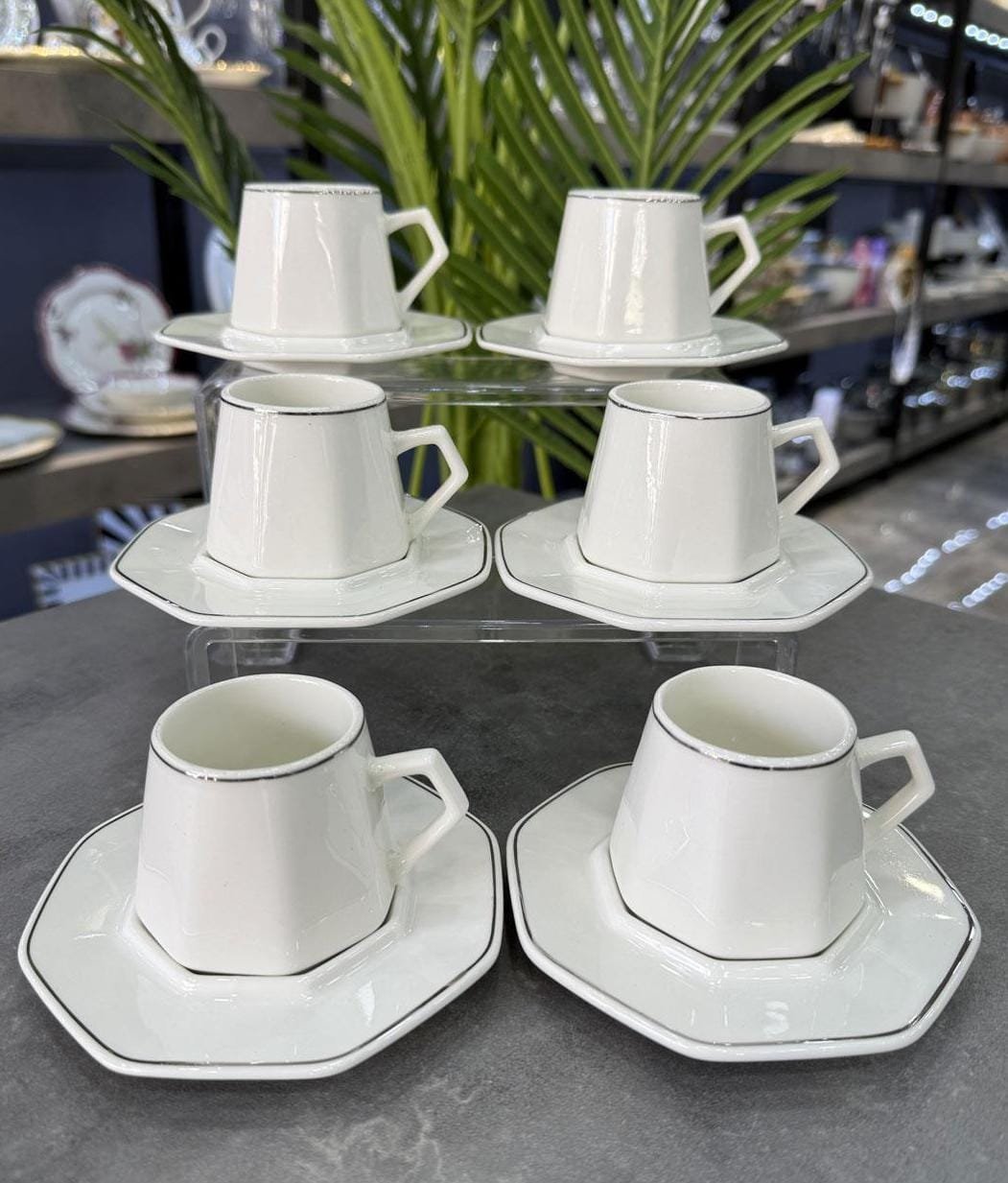 12-Piece Cup & Saucer Gift Box Set - Image 17