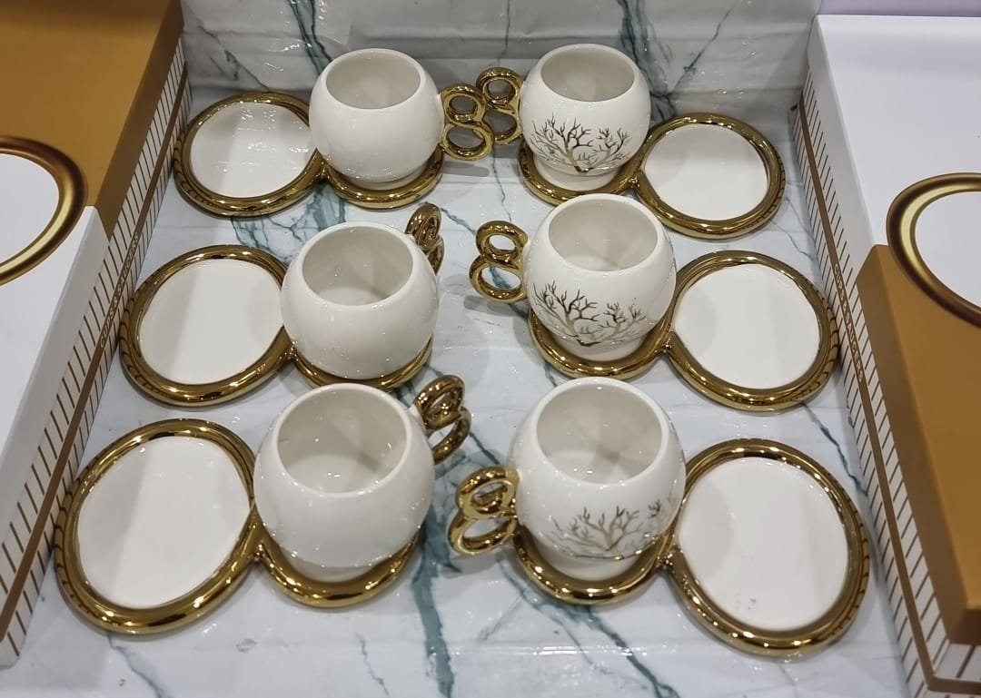 12-Piece Cup & Saucer Gift Box Set - Image 14