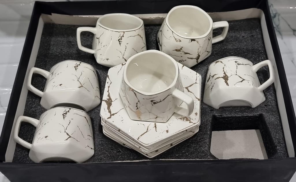 12-Piece Cup & Saucer Gift Box Set - Image 12