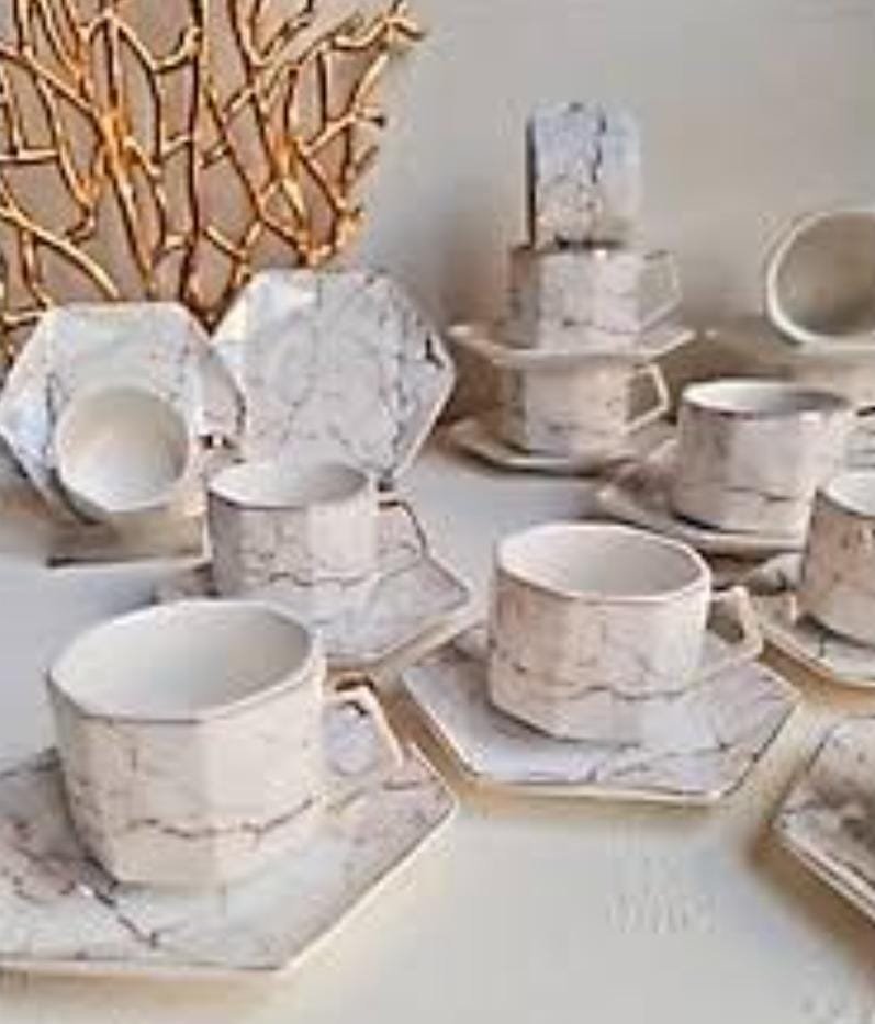 12-Piece Cup & Saucer Gift Box Set - Image 2