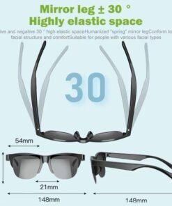 Bluetooth Wireless Smart Audio Sunglasses S-01 - Image 8