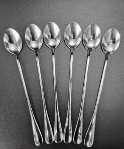 Boyuan Stainless Steel Long Tea Spoon (Set of 6) - Image 2