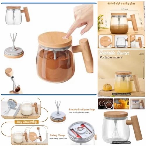 400ml Automatic Mixing Cup - Image 5