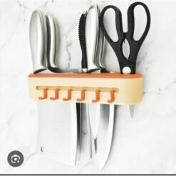 6 Slot Knives Organizer with 6 Extra Hooks