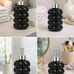 3-in-1 Soap & Lotion Refillable Ceramic Bottles - Image 7