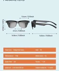 Bluetooth Wireless Smart Audio Sunglasses S-01 - Image 9