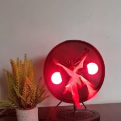 Alternative view of Flammen Lampe Wall Mounted Fireplace Decor
