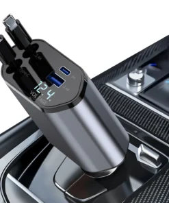 Alternative view of Fast Charge Pro 4-in-1 Retractable Car Charger