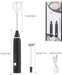 2-in-1 Whisk Rechargeable Coffee Frother - Image 5