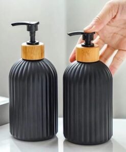 3-in-1 Soap & Lotion Refillable Ceramic Bottles - Image 8
