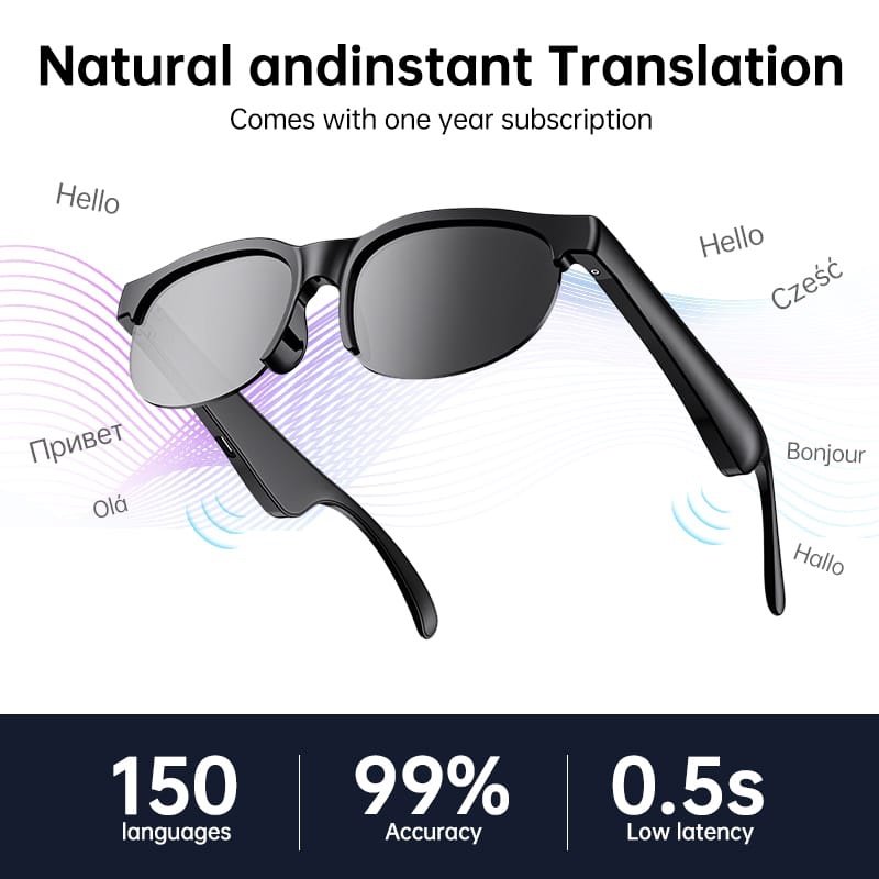 Bluetooth Wireless Smart Audio Sunglasses S-01 - Image 10