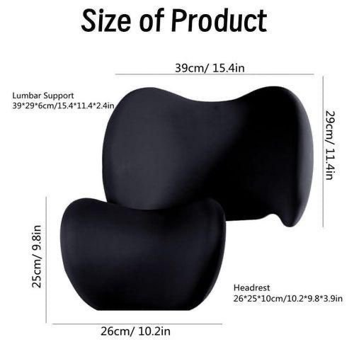 Nira 2-in-1 Comfy Back & Neck Support Cushion - Image 4