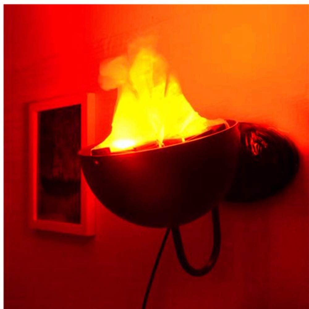 Flammen Lampe Wall Mounted Fireplace Decor - Image 6