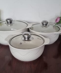 Alternative view of 3-in-1 Ceramic Serving Dish Casseroles Set