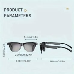 Bluetooth Wireless Smart Audio Sunglasses S-01 - Image 3