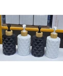 3-in-1 Soap & Lotion Refillable Ceramic Bottles - Image 4
