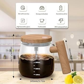 400ml Automatic Mixing Cup - Image 8
