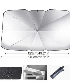Alternative view of Car Dashboard Umbrella Sunvisor Windscreen Cover
