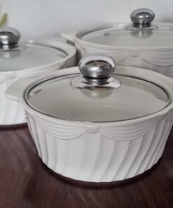 3-in-1 Ceramic Serving Dish Casseroles Set