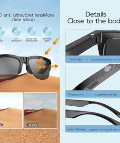 Bluetooth Wireless Smart Audio Sunglasses S-01 - Image 5