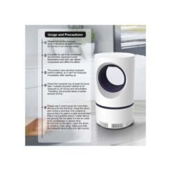 Alternative view of USB UV Photocatalysis Mosquito Killer Lamp – Silent Indoor Insect Trap