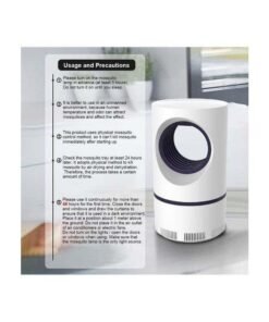 Alternative view of USB UV Photocatalysis Mosquito Killer Lamp – Silent Indoor Insect Trap