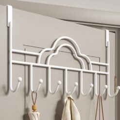 Alternative view of 7 hook heavy duty over the door hanger/ rack