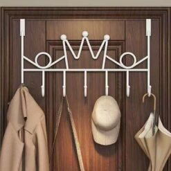 7 hook heavy duty over the door hanger/ rack - Image 4