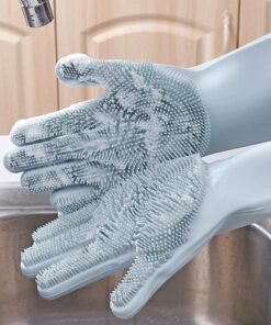 Multipurpose Silicone Gloves – Heat Resistant Cleaning & Kitchen Gloves - Image 3