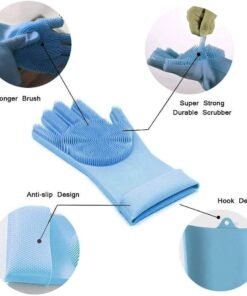 Multipurpose Silicone Gloves – Heat Resistant Cleaning & Kitchen Gloves - Image 6