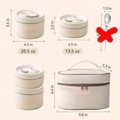 Alternative view of 4in1 Lunch Box in Insulated Bag