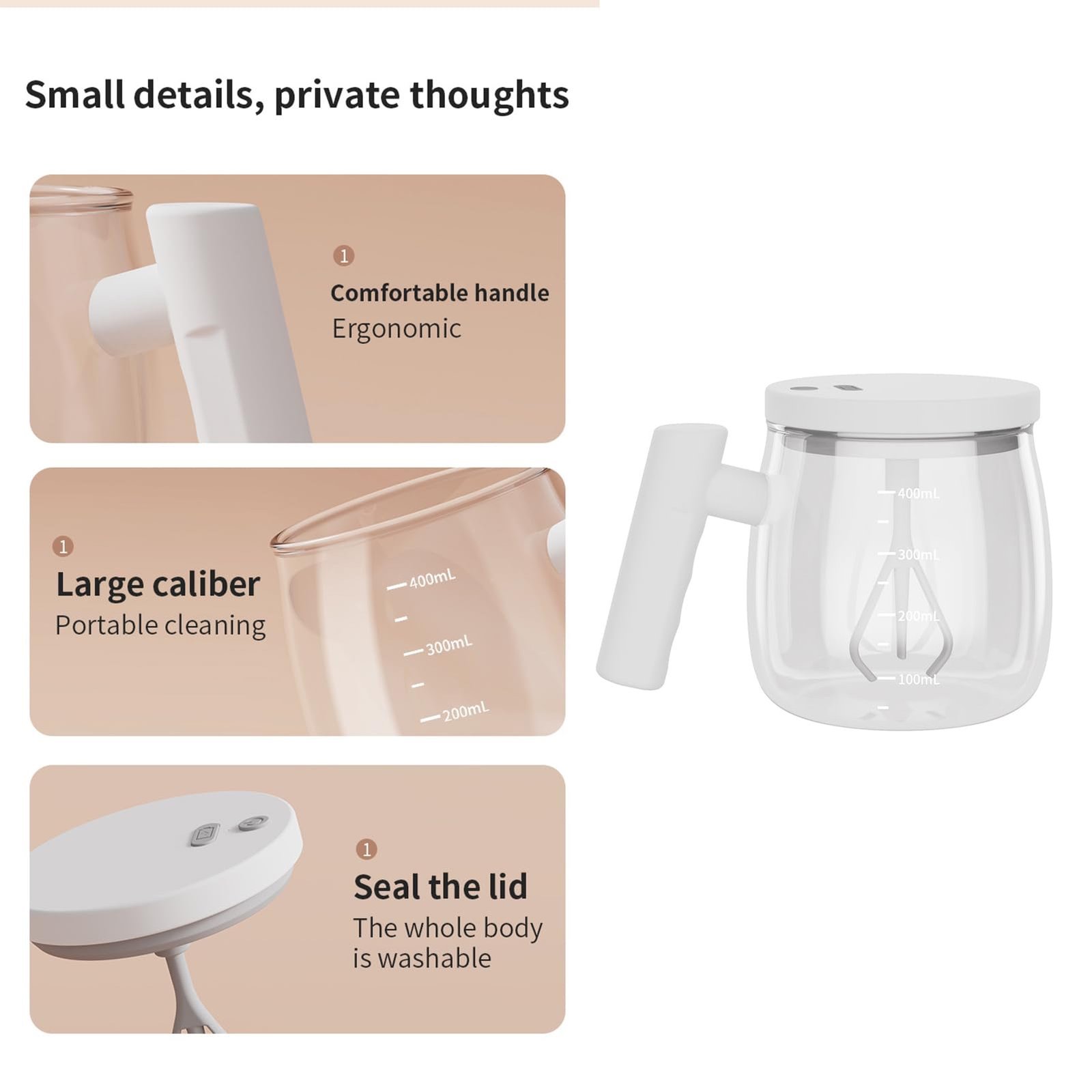 400ml Automatic Mixing Cup - Image 6