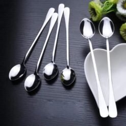 Boyuan Stainless Steel Long Tea Spoon (Set of 6) - Image 3
