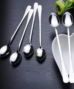 Boyuan Stainless Steel Long Tea Spoon (Set of 6) - Image 3