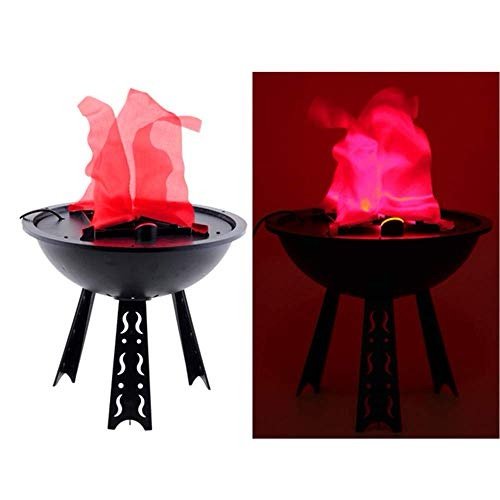 Flammen Lampe 3-Legged Stand Fireplace Decor - Image 6