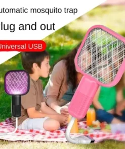USB Mosquito Swatter Rechargeable Electric Fly Killer - Image 6