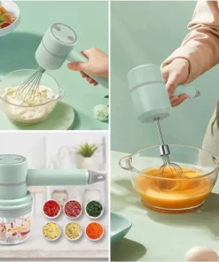 Alternative view of Wireless Multifunction Cooking Machine Whisk Chopper