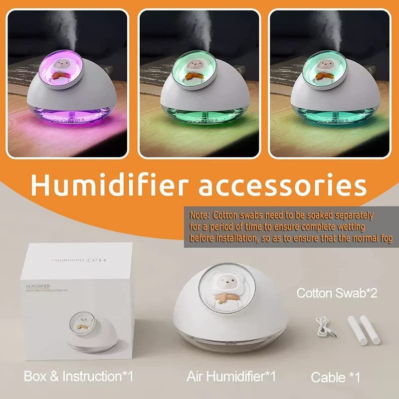 H2O Teddy Bear Humidifier 160ml - Image 2