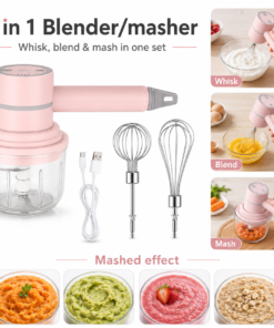 Wireless Multifunction Cooking Machine Whisk Chopper