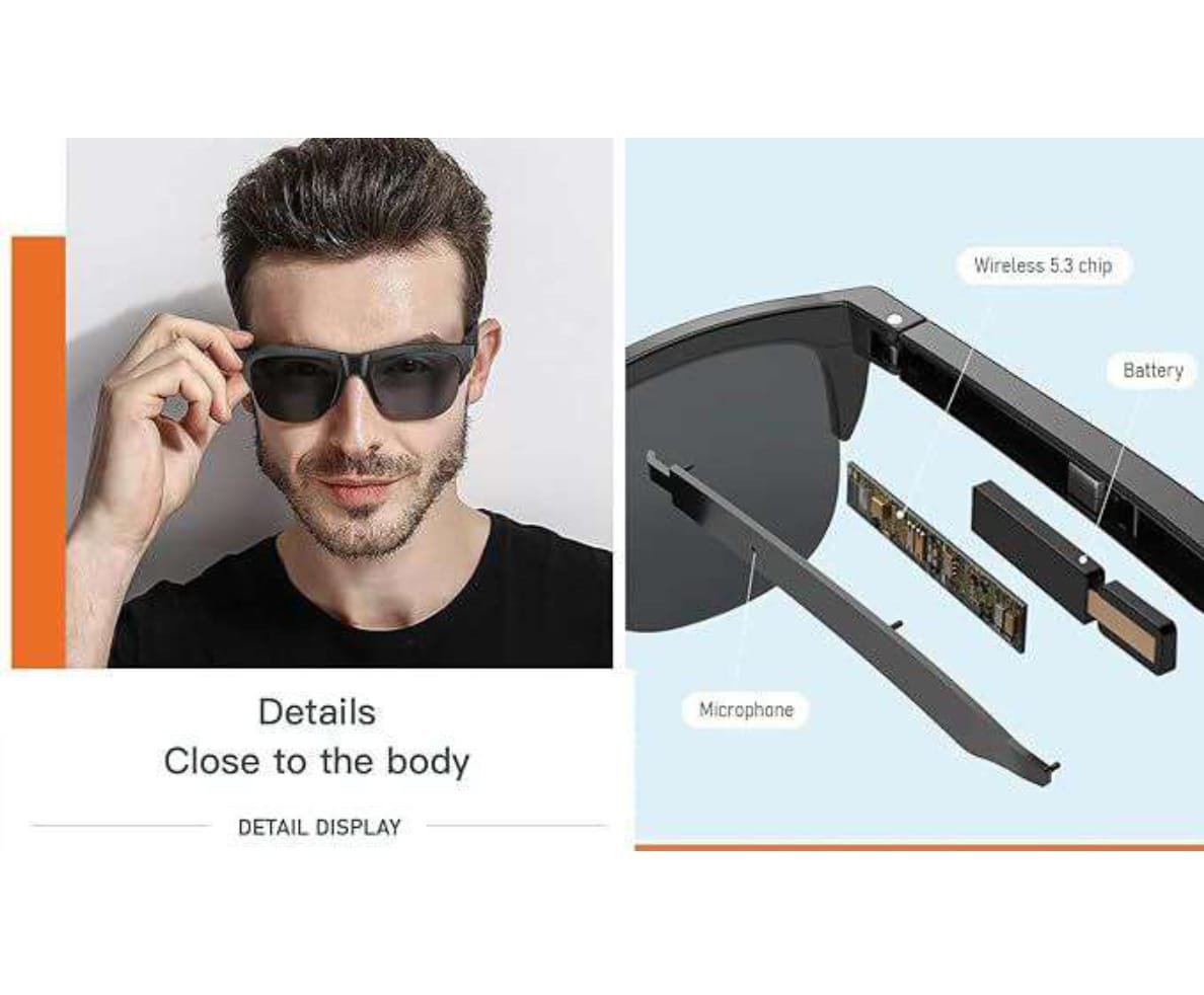 Bluetooth Wireless Smart Audio Sunglasses S-01