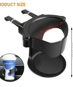 Multifunctional Car Cup Holder – Secure & Adjustable Dashboard Drink Holder - Image 2