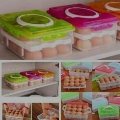 2-Layer 32-Piece Egg Tray Organizer - Image 3